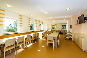 Blick in den Speisesaal.